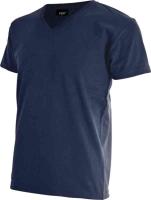 T-skjorte V-hals YOU® La Gomera Marineblå